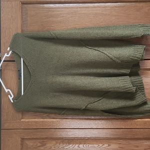 Oversized knit sweater